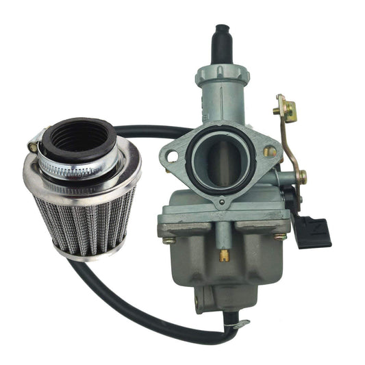 PZ26mm Cable Choke Carby Air Filter Cleaner 200cc 250cc Pit Pro Dirt Bike Trail