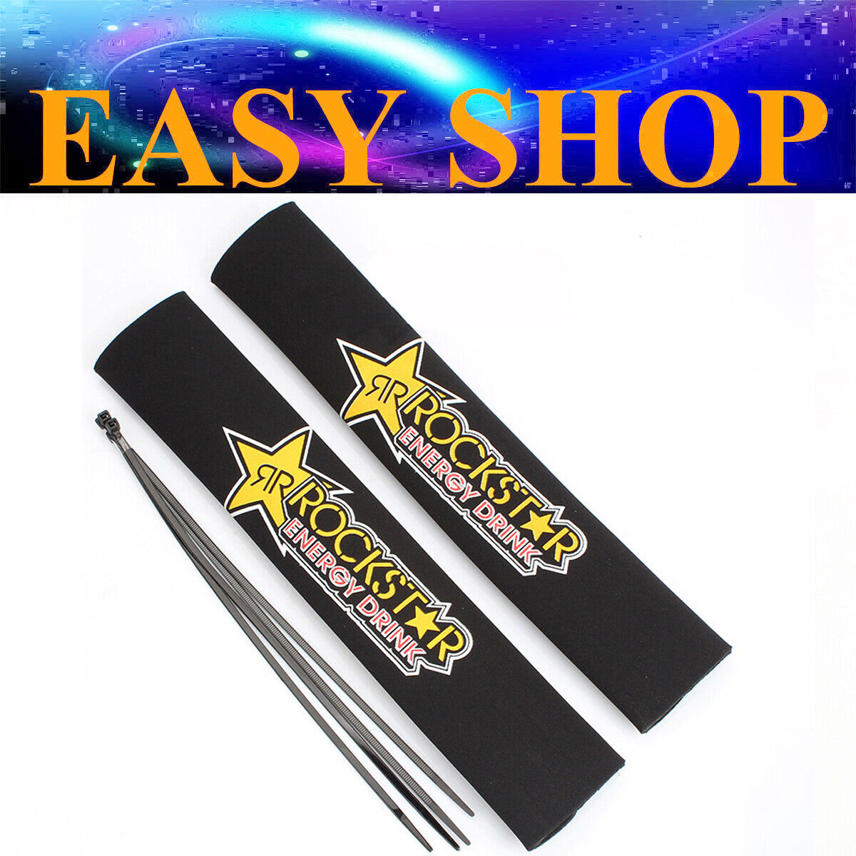 Rockstar FRONT FORK PROTECTOR COVER 90cc 125cc 150cc DIRT PIT PRO Thumpstar Bike