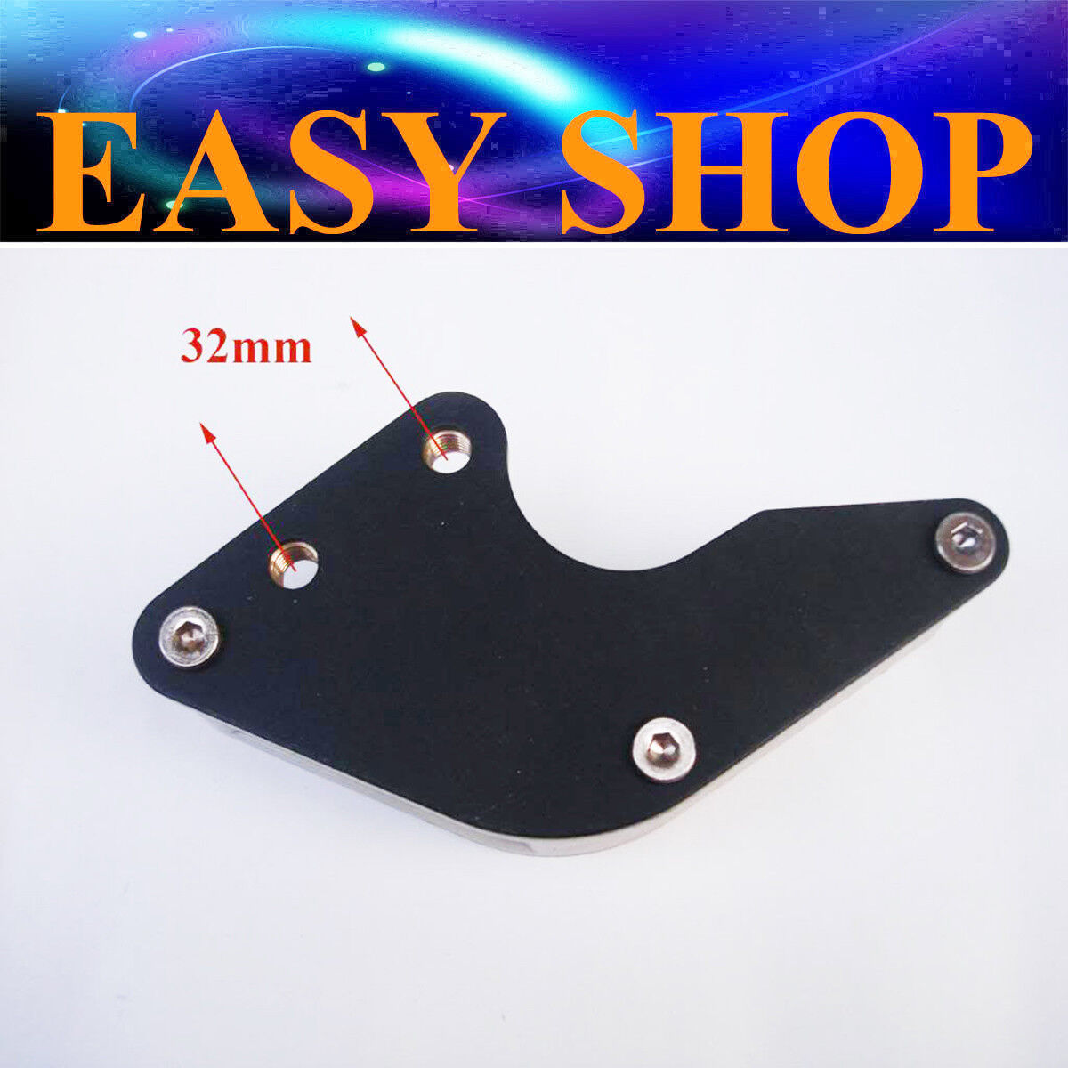 Black Chain Guard Guide bracket slider Honda XR50 CRF50 KLX110 TaoTao Buyang