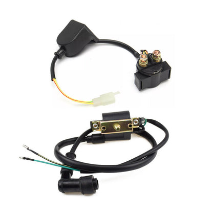 STARTER RELAY SOLENOID IGNITION COIL 50cc 90cc 110cc 125cc TDR Foxico Motowork