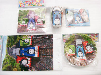 Boys Girl Baby Shower Thomas Train Birthday Party Supply Disposal Cup Plate Card