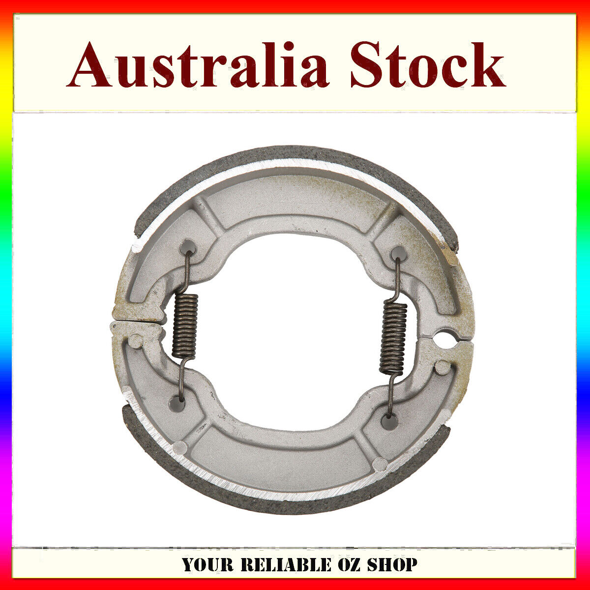 Rear Drum Brake Shoes For Yamaha YFM50 YFM80 YFM80W YFM80G YFM125 YFM125G