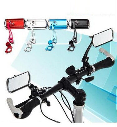 BLUE Alloy Rear View Mirror Dirt Bike ATV Quad Pit Buggy Trail Pro Rec Reg 22mm