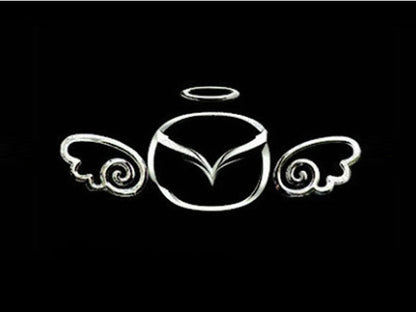 3D Angel Wings Sticker Decal Badge Emblem Car Toyota Mazda ATV Quad Motor Bike