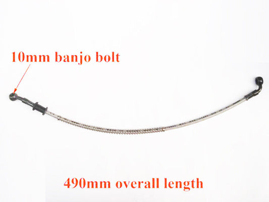 490mm hydraulic Brake Line Hose 50cc 110cc 125cc 150cc 160cc 200cc ATV Quad Bike