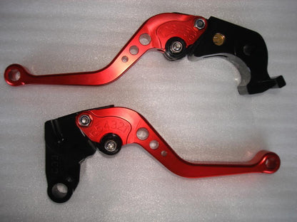 RED GOLD CNC KAWASAKI BRAKE CLUTCH LEVER ZX10R Z750R Z1000 SX NINJA ZX6R BIKE