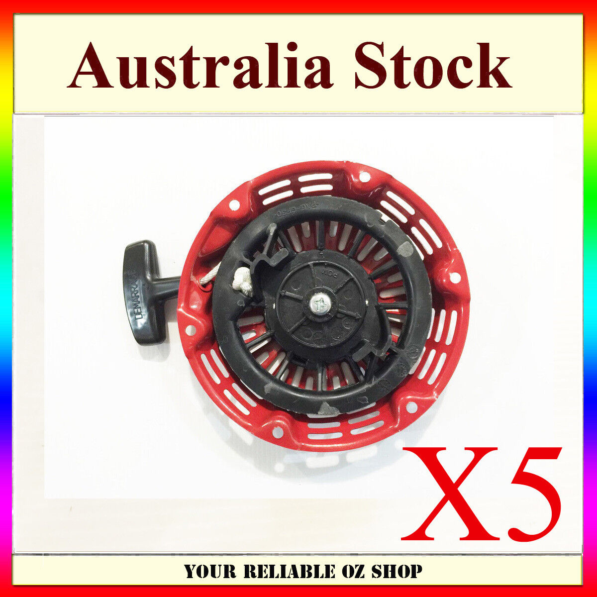 5X Engine Recoil Pull Starter Starter Assembly Kit Honda GX120 GX160 GX200 5.5HP