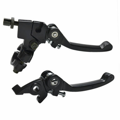 Black Bifold Clutch & Brake Levers 125/140cc 160cc 200cc 250cc PIT PRO DIRT BIKE