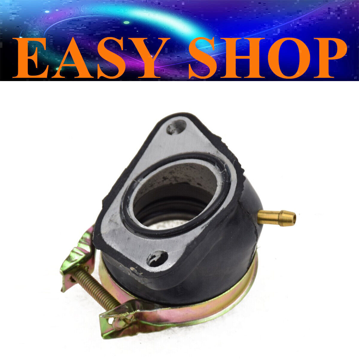 Single Vaccuum Port Intake Manifold Pipe Boot GY6 250cc SUNL Buyang Roketa Orion