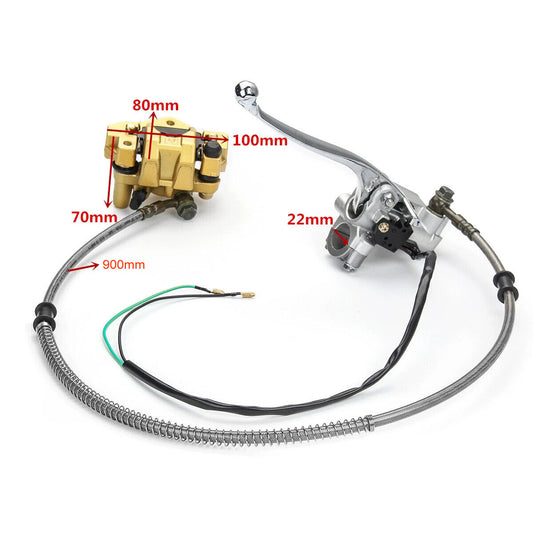 Front Right Hand Brake Lever Calliper System For Honda Monkey Z50 Z50R Scooter