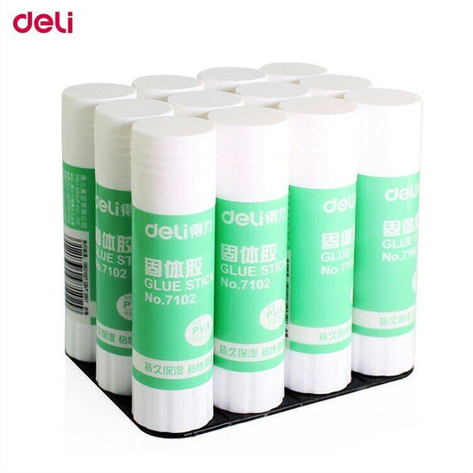 12X Glue Non Toxic Stick School Home Office Scrapbooking Kids Art Hand Craft DIY