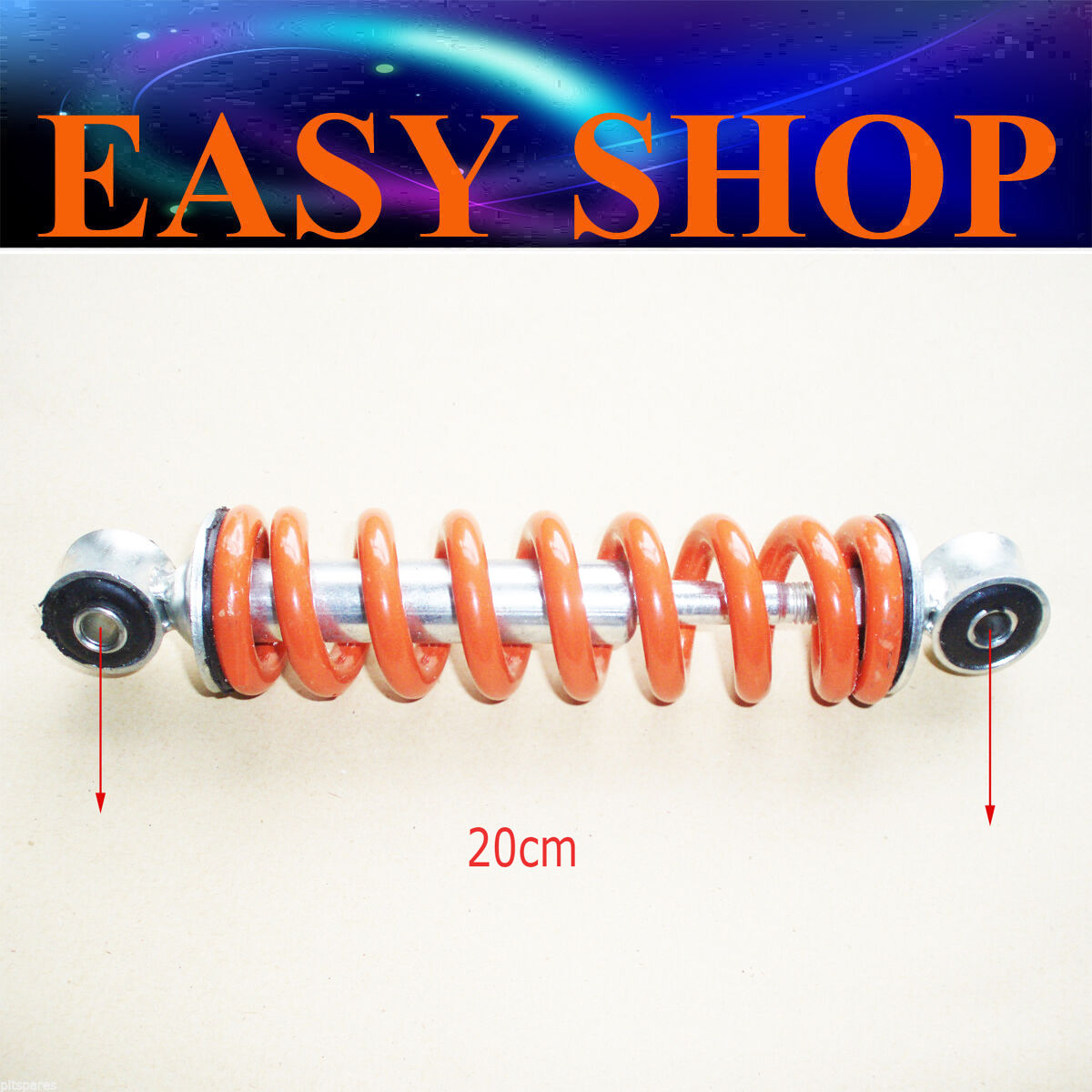 200mm SUSPENSION SHOCKER 43cc 47cc 49CC 50cc KIDS MINI QUAD ATV DIRT POCKET BIKE