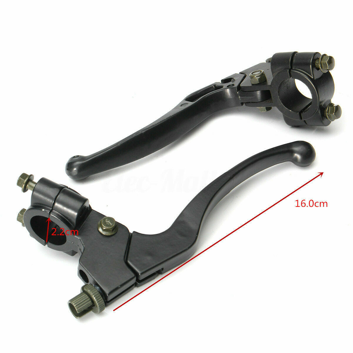 Pair 7/8" 22mm Brake Levers For Honda CRF450R CRF450X CRF50F CRF70F CRF80F XL100