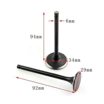 Intake Exhaust Valve Stem For Yamaha TTR225 XG250 TT225 XT225 XT250 YFM250 YP250