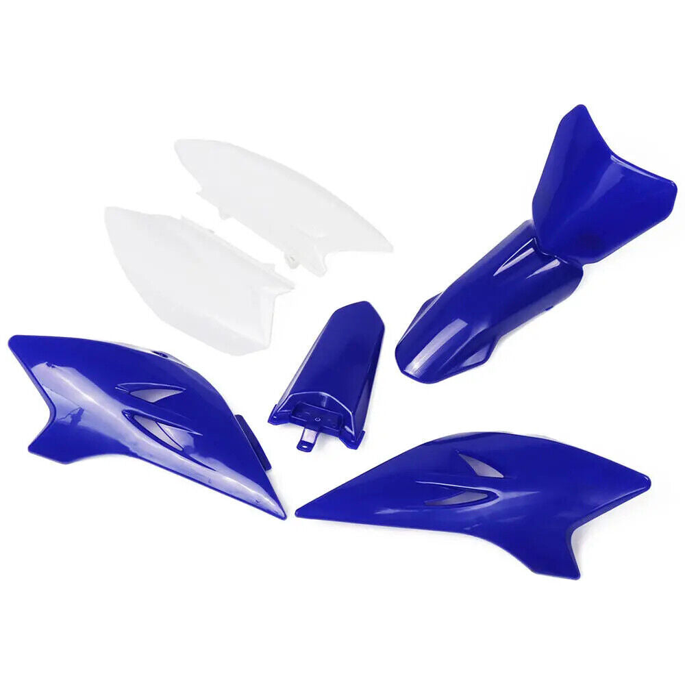 6pcs Blue Fender Fairing Plastic Kit For Yamaha TTR 50 TTR50 50cc Dirt PIT Bike
