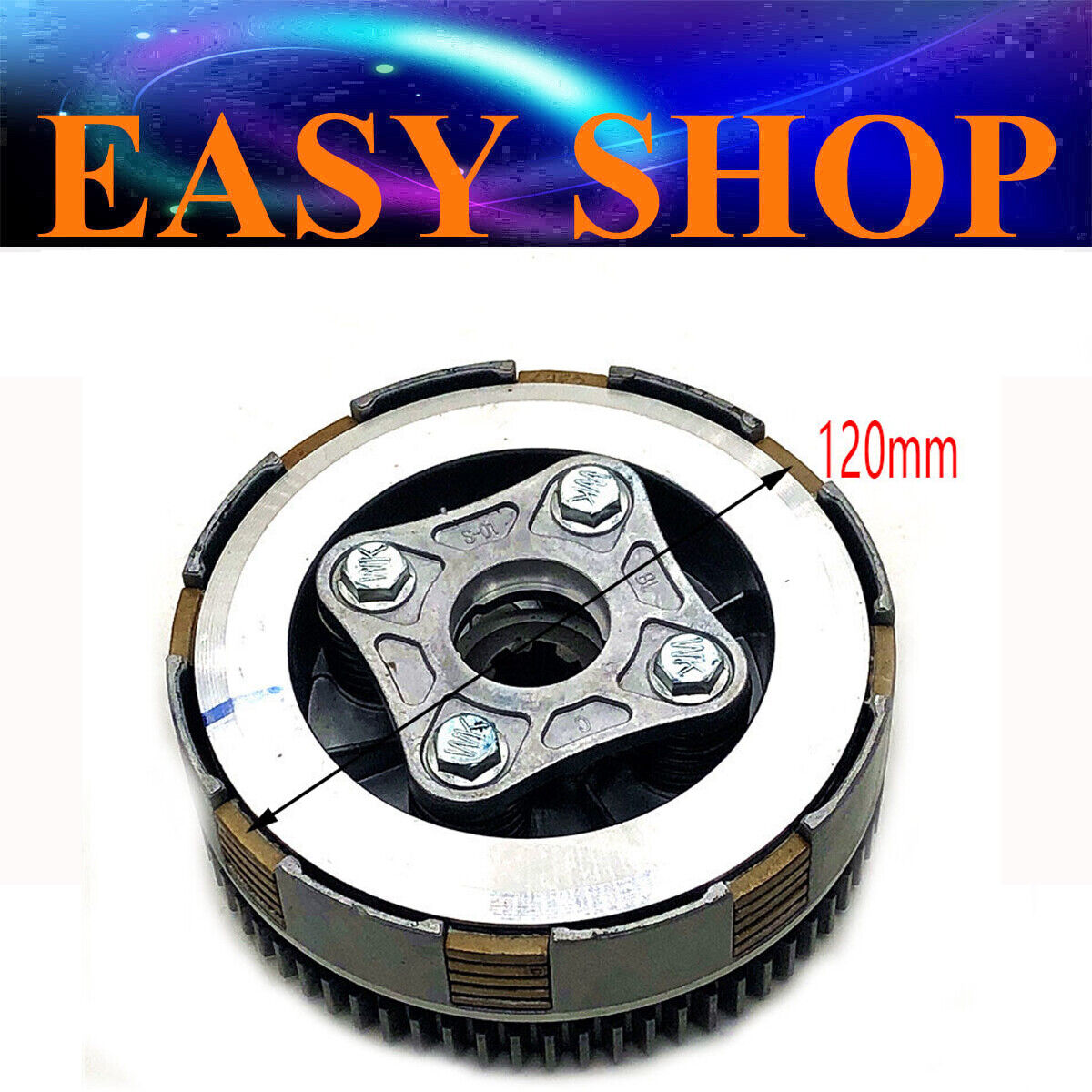 5 Plate 67 Tooth Manual Engine Clutch Assembly YX 140cc 150cc PIT PRO Dirt Bike