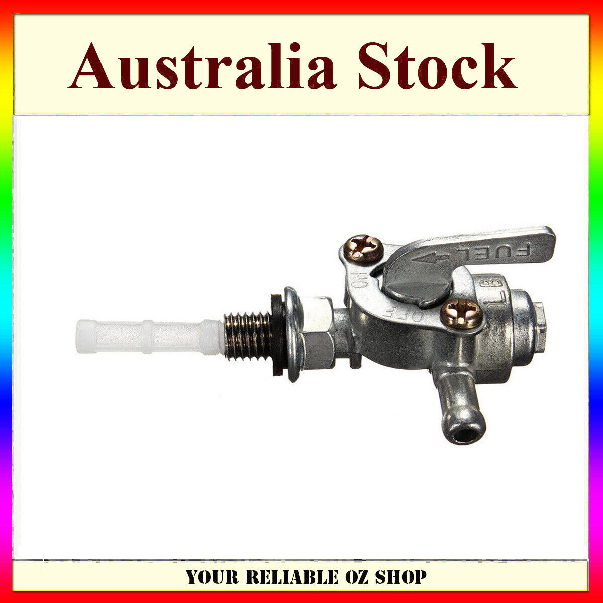 10mm FUEL COCK VALVE FUEL TAP FOR Honda GX160  GX240 GX390 168 177 188 Engine