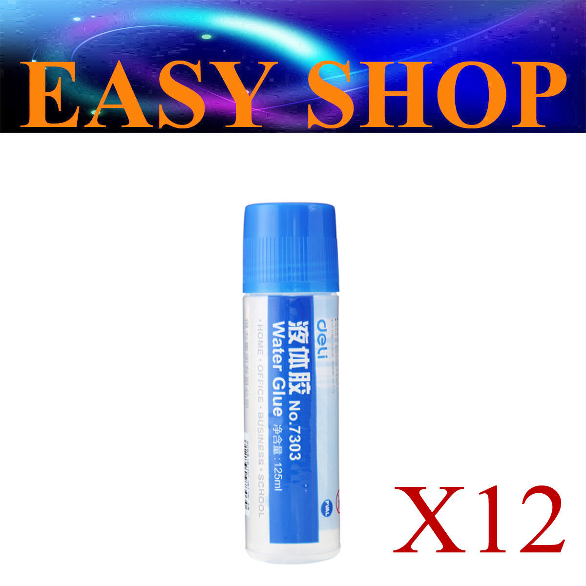 12X Water Liquid Gel Glue Stick School Office Scrapbooking Kids Art Craft DIY