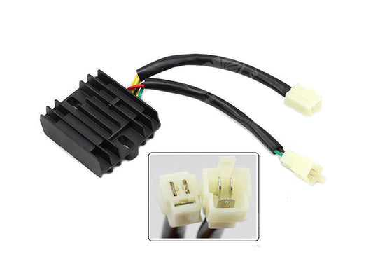 2 Plug 6 Wire 12V DC Regulator Rectifier Voltage Honda CB400T CB250N CB250RS RSZ