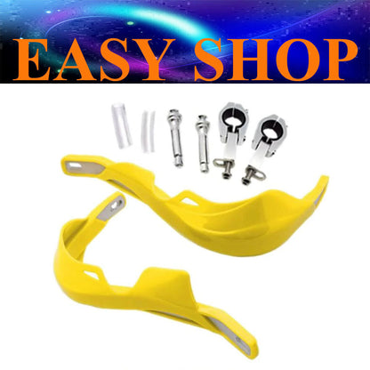 7/8" 1 1/8'' Universal Yellow Brush Hand Guards Handguards Busters Motorcycle