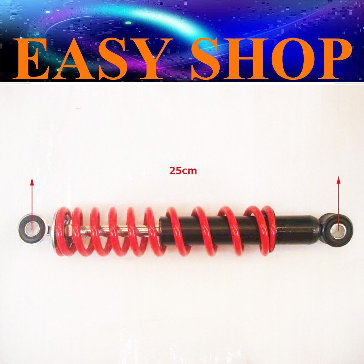 10MM 250MM FRONT SHOCK ABSORBER SUSPENSION SHOCKER 50CC 90CC 110cc BUGGY GOKART
