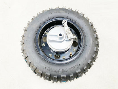 3.50-8" Inch Rear Off Road Tyre Brake Shoes Hub Sprocket Honda Monkey Z50R Z50J