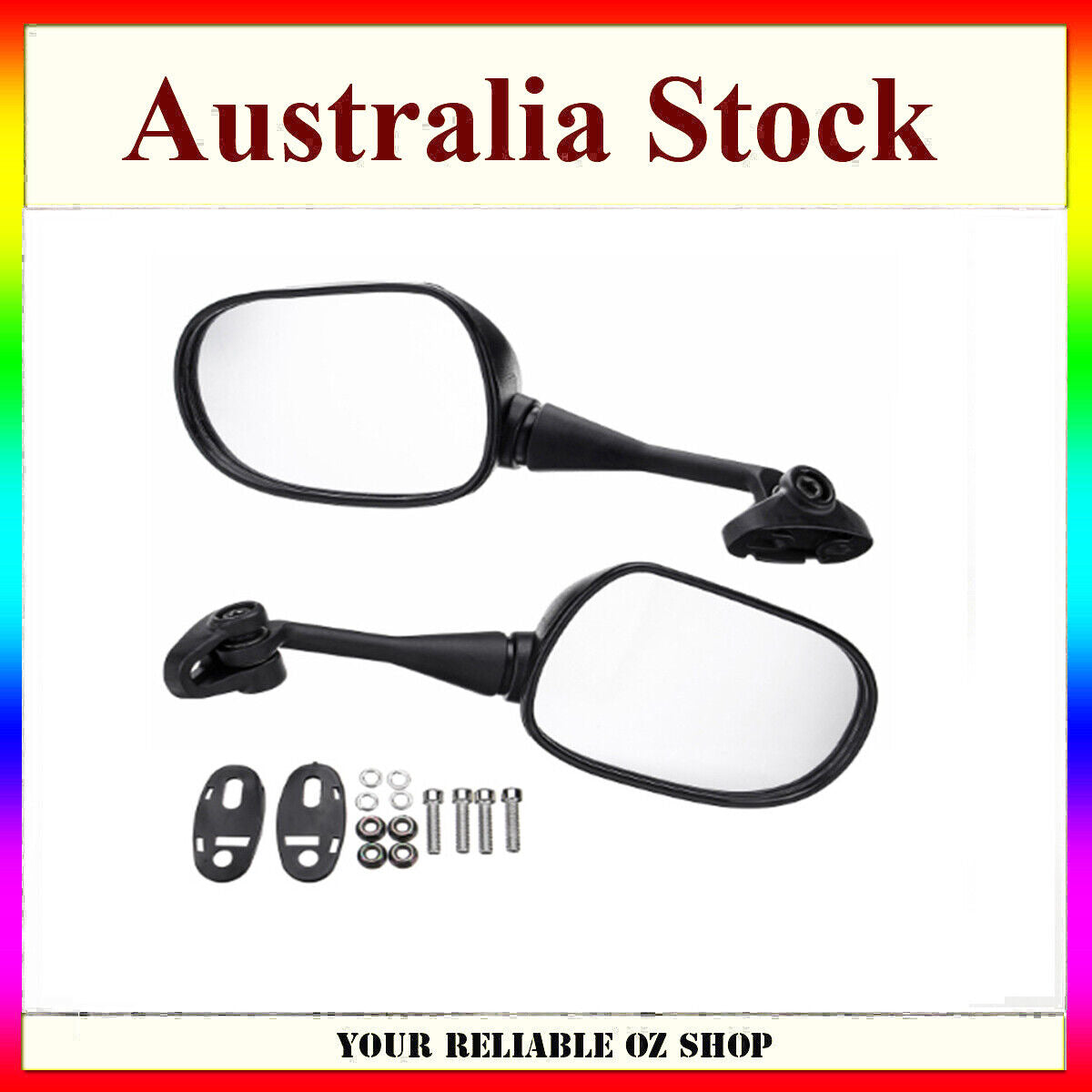 Rearview Rear View Side Mirrors Motorcycle For HONDA CBR600RR CBR1000RR CBR125R