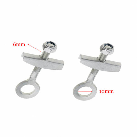 2x 10mm REAR AXLE CHAIN TENSIONER ADJUSTER 43cc 47cc 49CC TDR Foxico Motowork