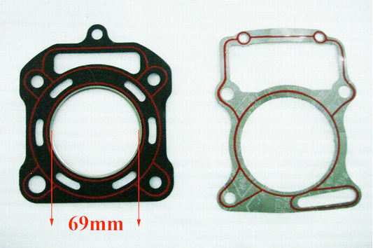69mm Head Base Gasket Seal CG250cc 300cc Water Cooled Dirt Bike Quad ATV Buggy