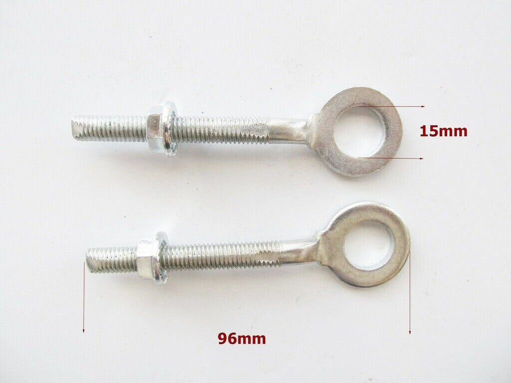 2x 15mm Chain Adjuster Tensioner 125cc 140cc 150cc 160cc PIT Quad Dirt ATV Bike