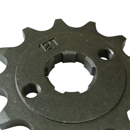 20MM 520 12T TOOTH FRONT CHAIN SPROCKET COG 200cc 250cc 300cc PIT PRO DIRT BIKE