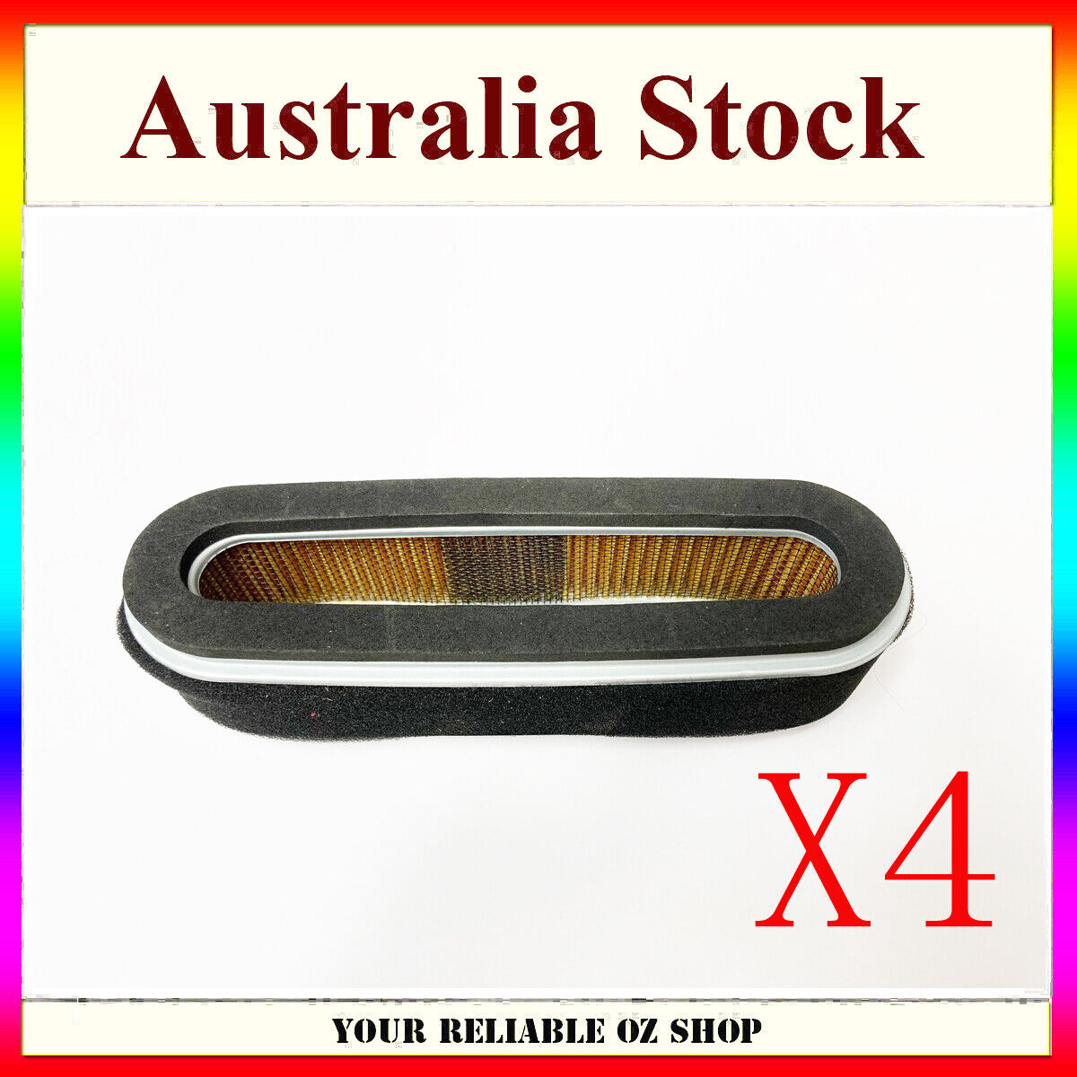 4 X Air filters for HONDA GXV120 GXV140 GV200 GXV1210 HR214 HR194 HR195 HRU194
