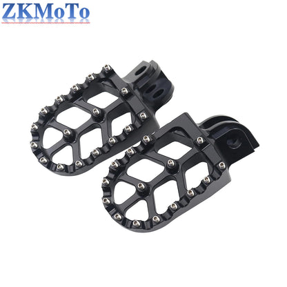 CNC Footrest Footpegs Pedals For KTM 690 950 990 1050 1090 1190 1290 EXC EXCF