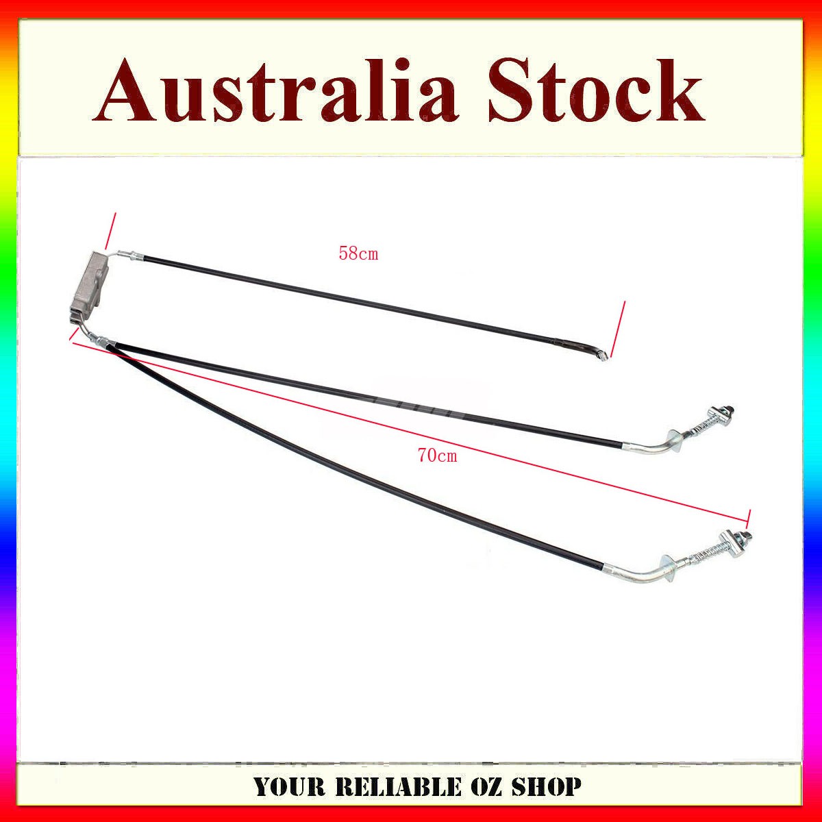 Front Brake Cable for Yamaha Moto 4 YFM200 YFM225 YFM250 YFM350 52H-26361-00-00