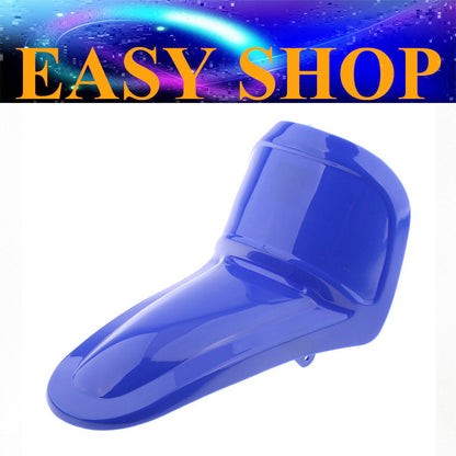 BLUE Plastic Front Mud Guard Fender Cover For Yamaha PW50 PY50 Y-Zinger PeeWee
