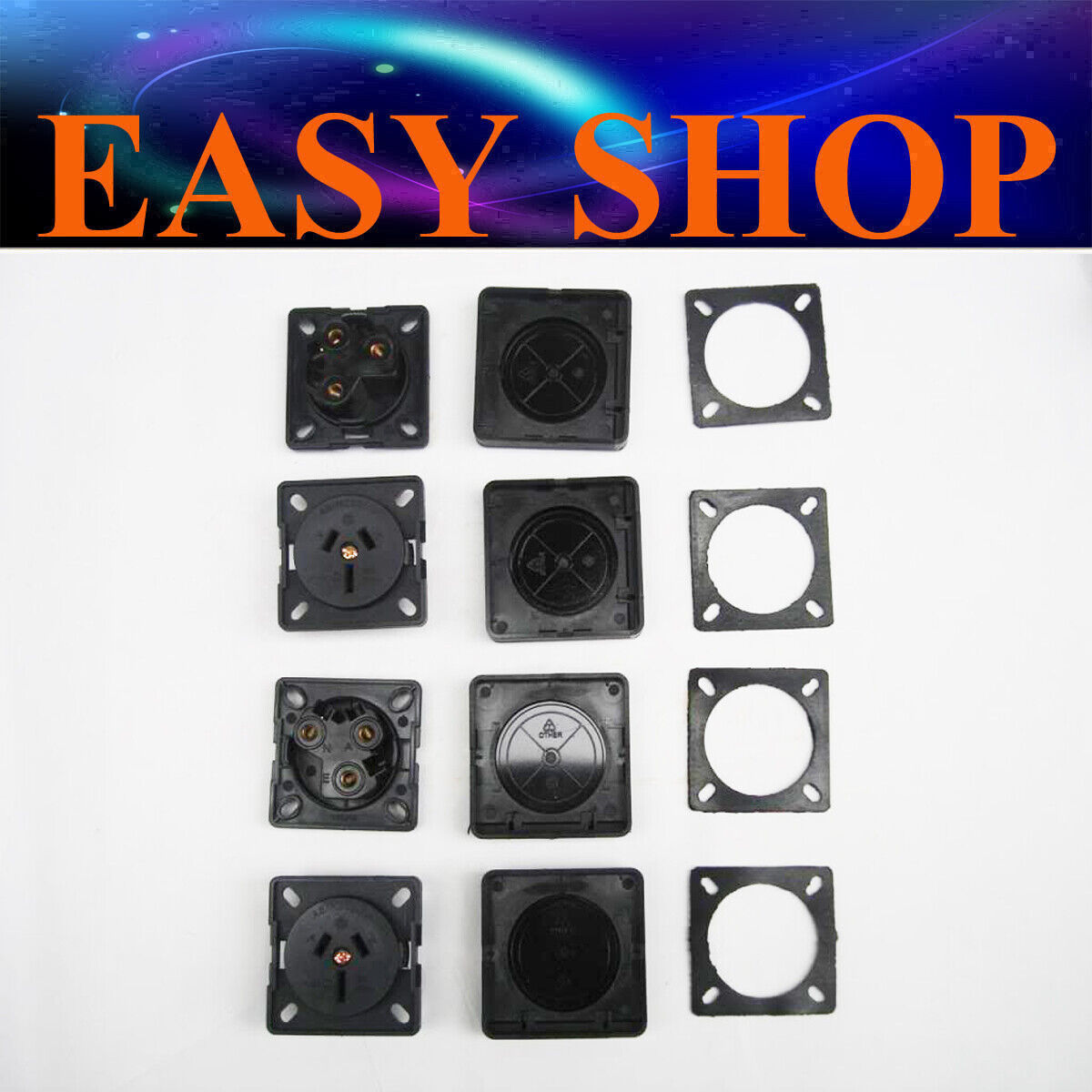 4Pcs 240V Power Point Socket Outlet Waterproof Caravan Camper Trailer Toolbox