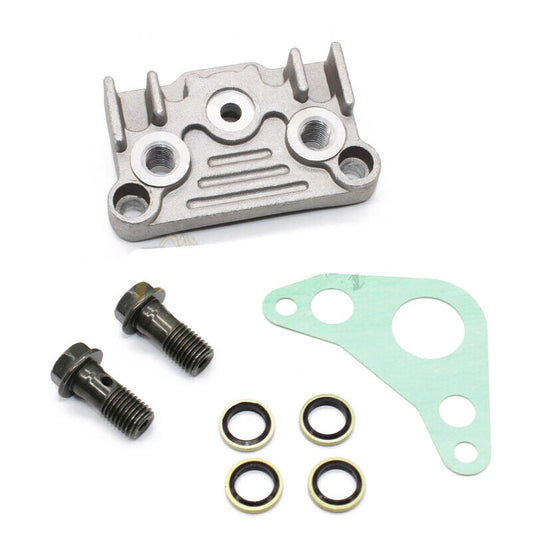 Oil Cooler Radiator Adaptor Adapter Plate 50cc 70cc  PIT PRO DIRT BIKE Thumpstar