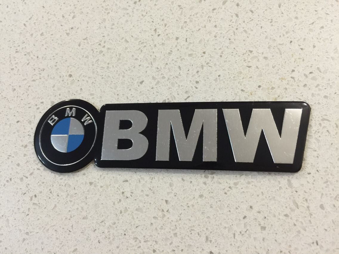 Alloy Logo Badge Sticker HKS BMW HONDA YAMAHA DUCATI SUZUKI BENZ FERRARI JAOS