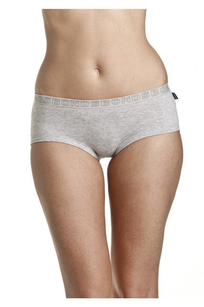 Bonds Girls Womens Youth Basics Hipster Boyleg Cotton Brief Underwear W0148Y