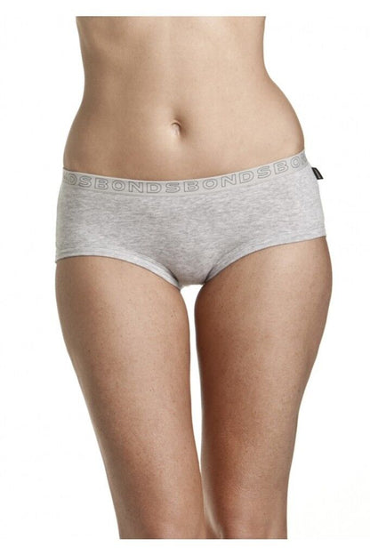 Bonds Girls Womens Youth Basics Hipster Boyleg Cotton Brief Underwear W0148Y