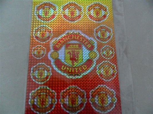 Football Club Sticker Decal Car Caravan Motorcycle Bike Quad Manchester United