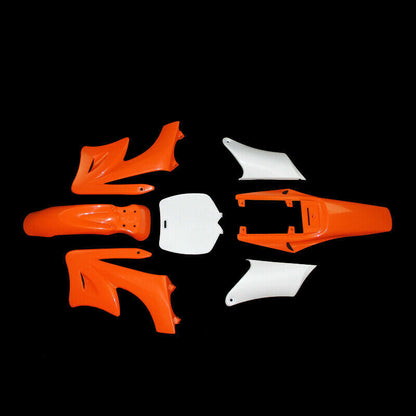 Orange Plastic Fairing Cover Kit For 47cc 49cc Mini Kids Dirt Bike PitPro Pocket