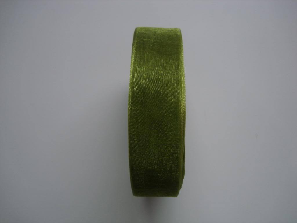25 Yard 25mm Organza Sheer Ribbon Bow Wedding Craft Sew Gift Box Scrapbook DIY