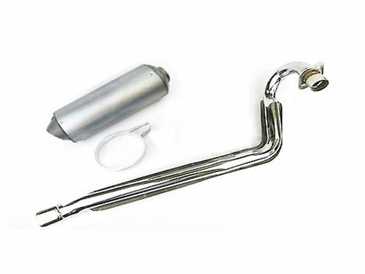 28mm Exhaust Muffler Pipe System 125cc 140cc 150cc 160cc PIT PRO Trial Dirt Bike
