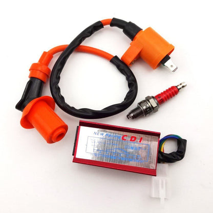 CDI Ignition Coil Spark Plug A7TC For Spree SYM DD50 Honda Dio Elite SB/SA50