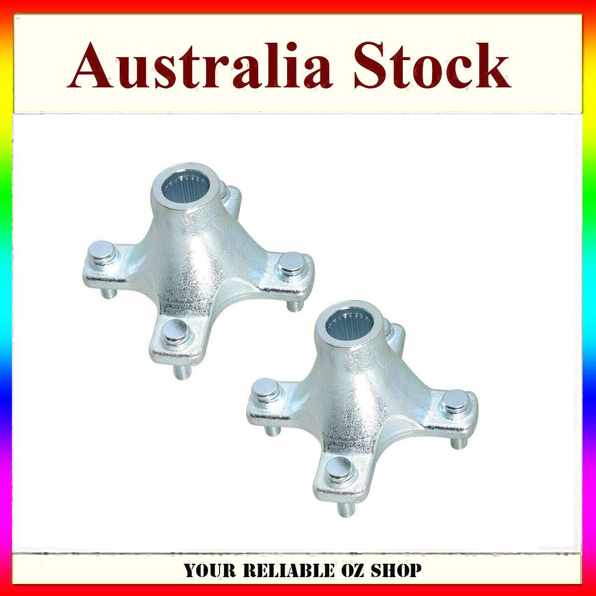 2 Rear Left And Right Wheel Hubs for Honda TRX400EX Sportrax 400 2X4 1999-2008