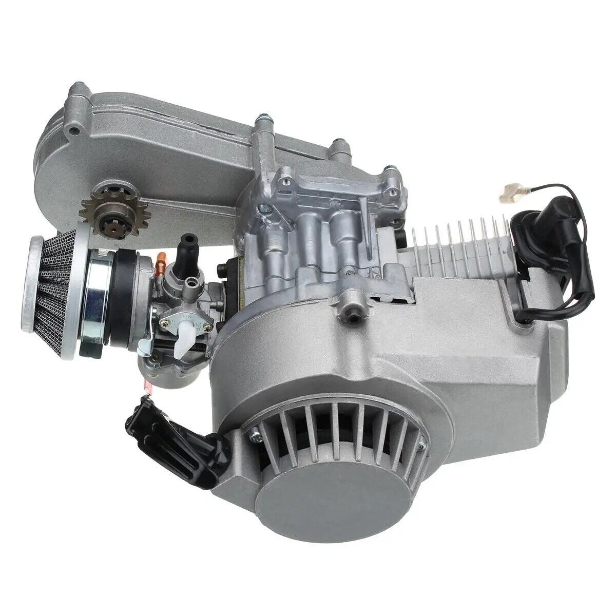 T8F 14T Tooth 49cc 2 Stroke Engine Minimoto Dirt Pocket ATV Quad Bike Chopper