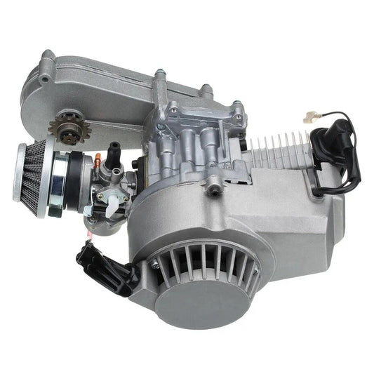 T8F 14T Tooth 49cc 2 Stroke Engine Minimoto Dirt Pocket ATV Quad Bike Chopper