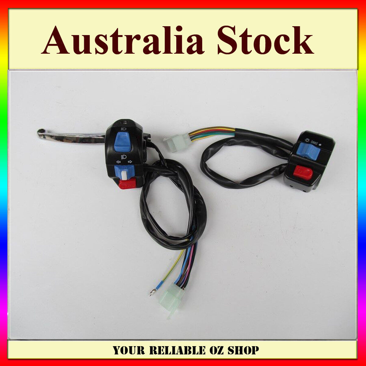 HANDLEBAR LIGHT HORN START SWITCH BUTTON FOR YAMAHA ZUMA BWS 50CC SCOOTER BIKE