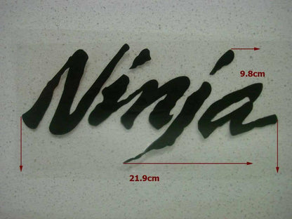 KAWASAKI Ninja Sticker Decal Badge Emblem Motorcycle Fuel Petrol Tank Dirt Bike